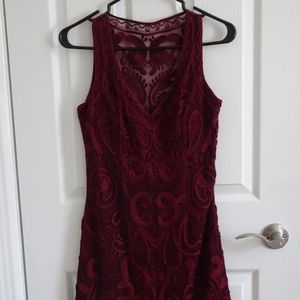 Le Chateau red dress